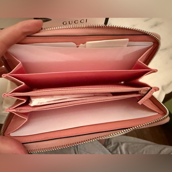 ❌ SOLD ❌ NEW Gucci Marmont zip around long wallet - Picture 4 of 7